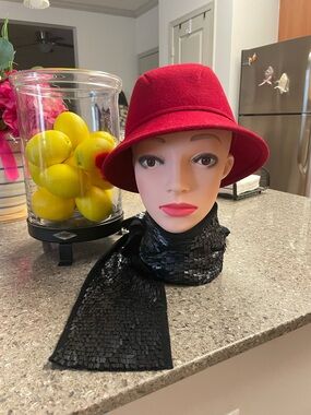 Wool-Felt Bell Shaped hat